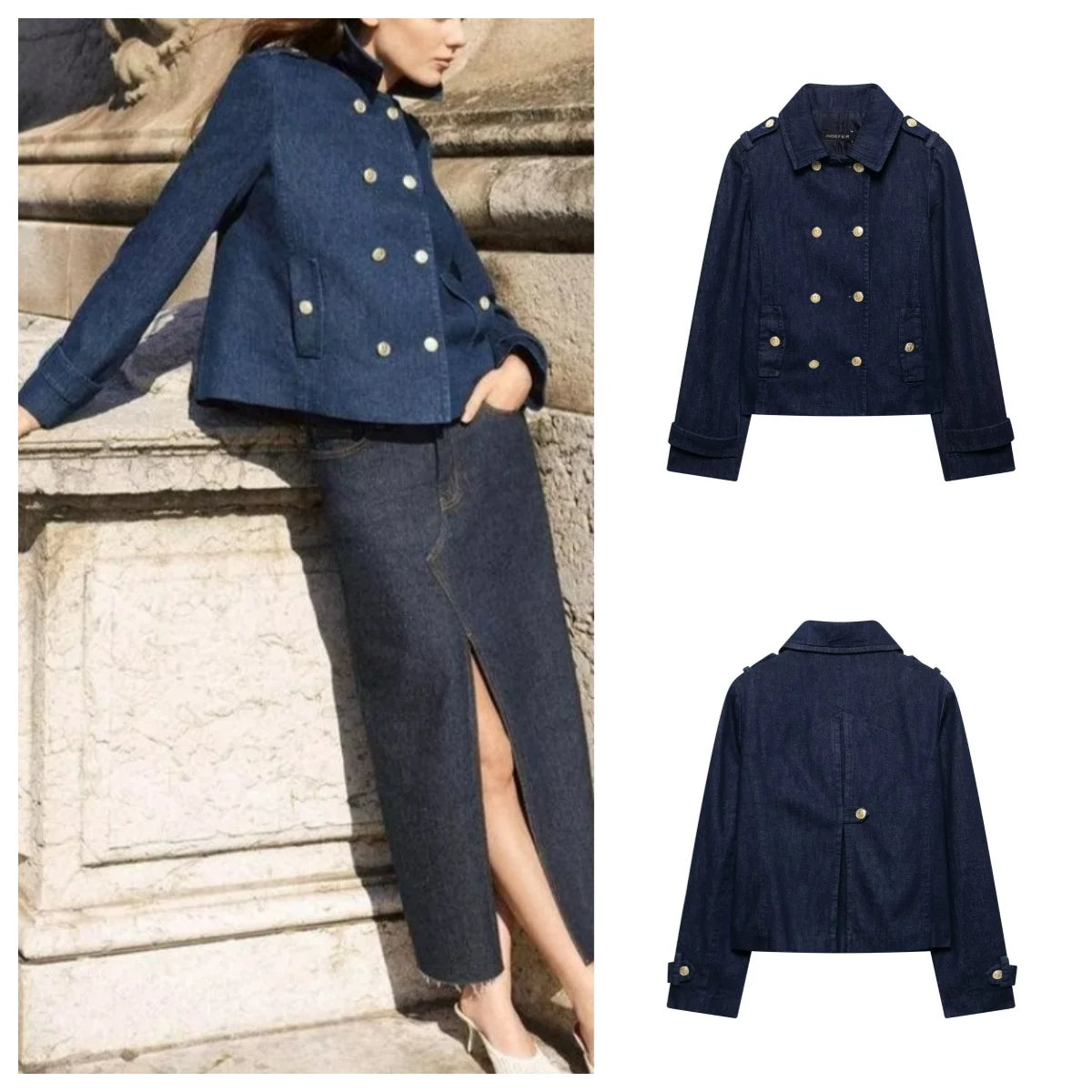 casual denim jacket