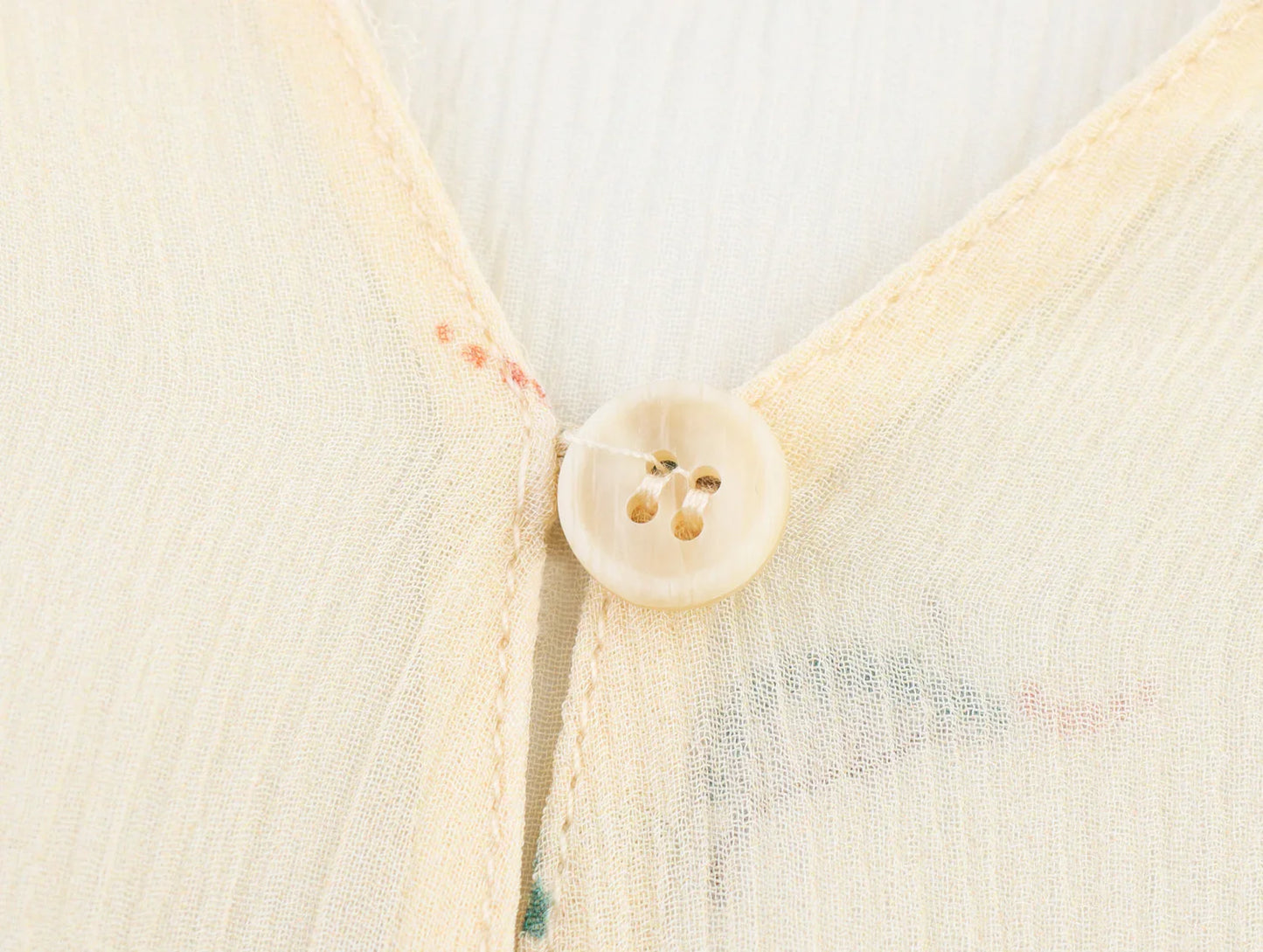 long sleeve V-neck shirt