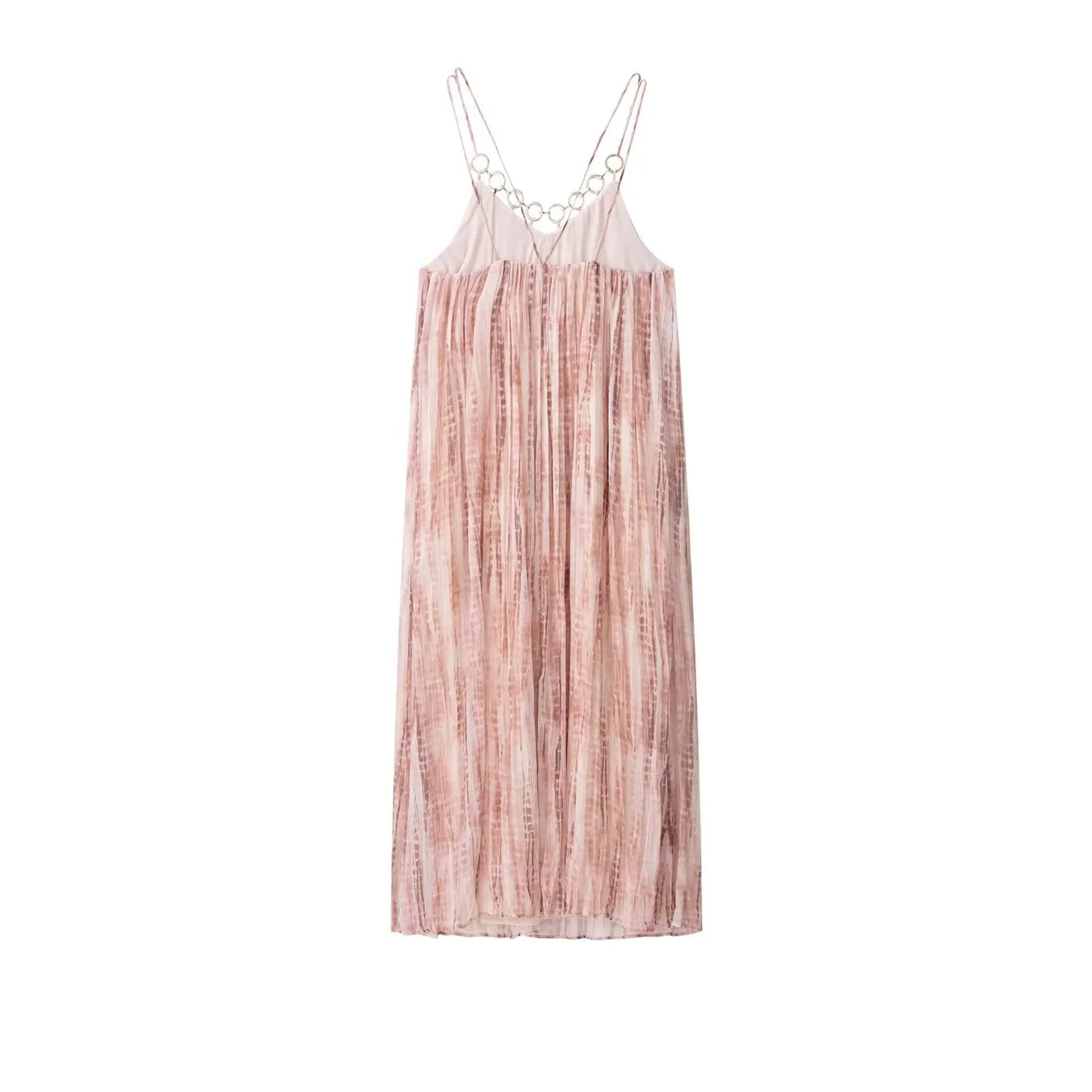 Straight Sling Midi Dress