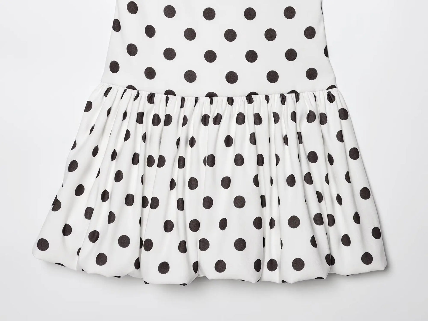 Retro chic polka dot mini dress