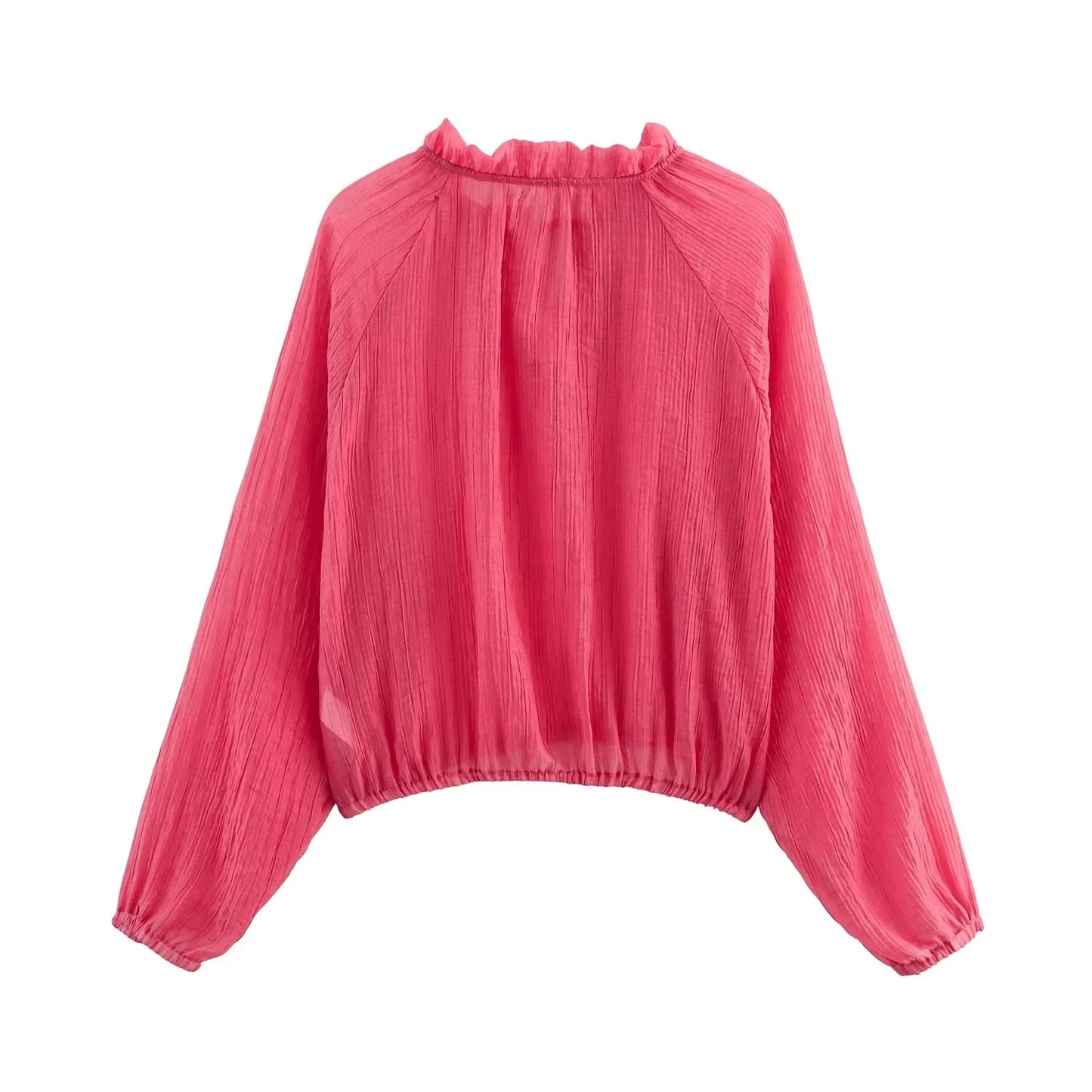 Loose Blouse and Skirt Two Piece Set