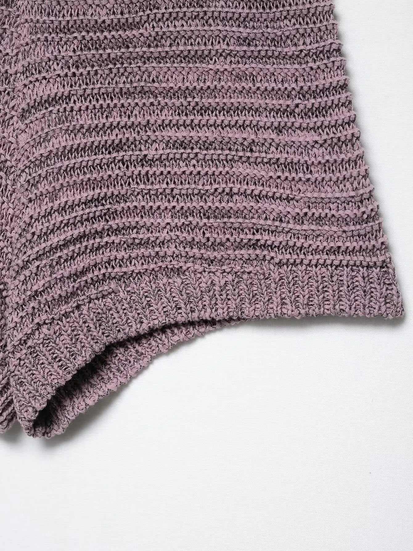 knitted two-piece suit
