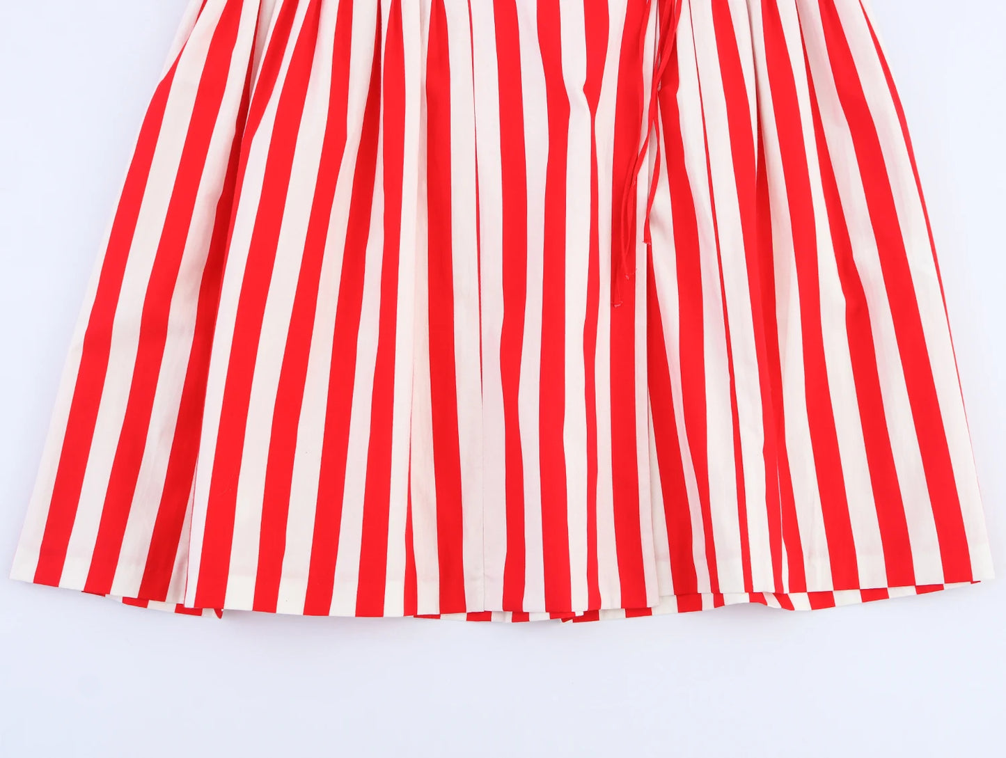 high waist striped skirt