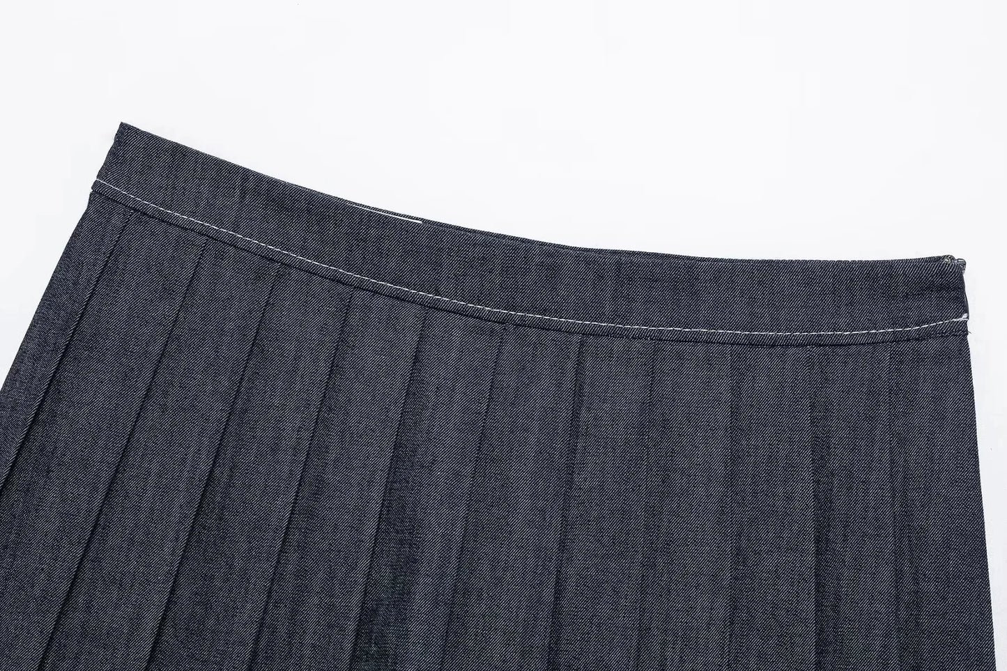 Bomber Jackets and Pleated Mini Skirt