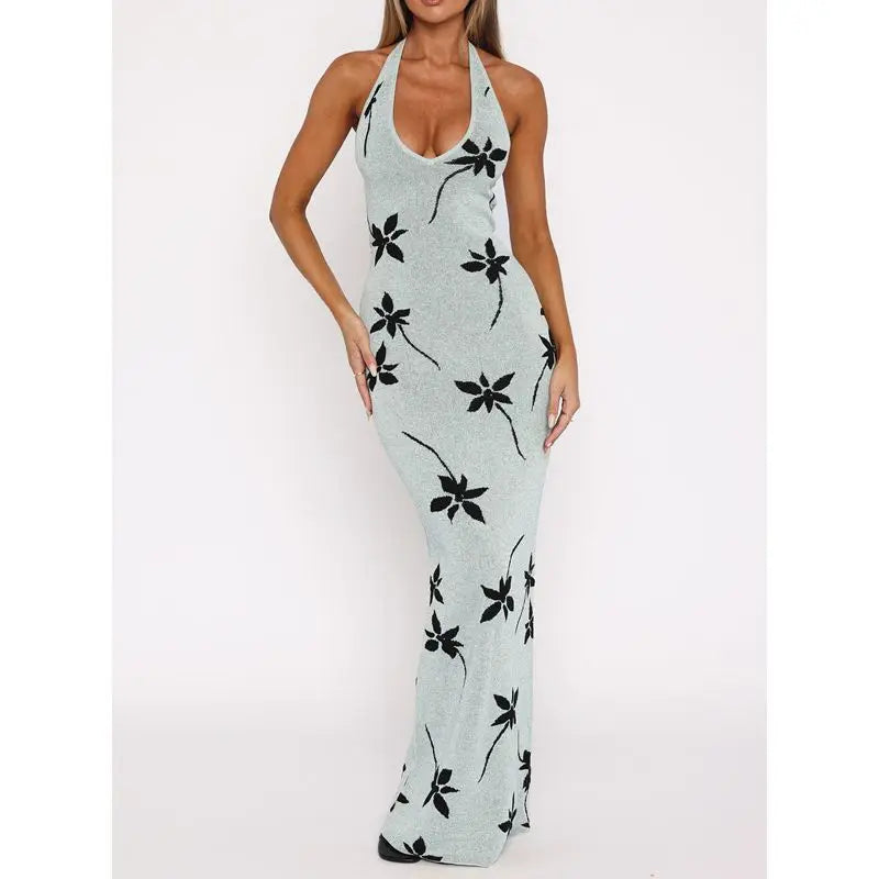 Backless Bodycon Long Dress