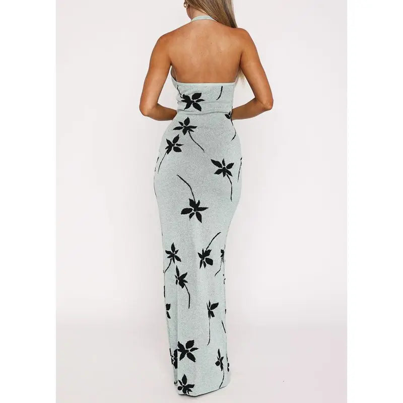 Backless Bodycon Long Dress