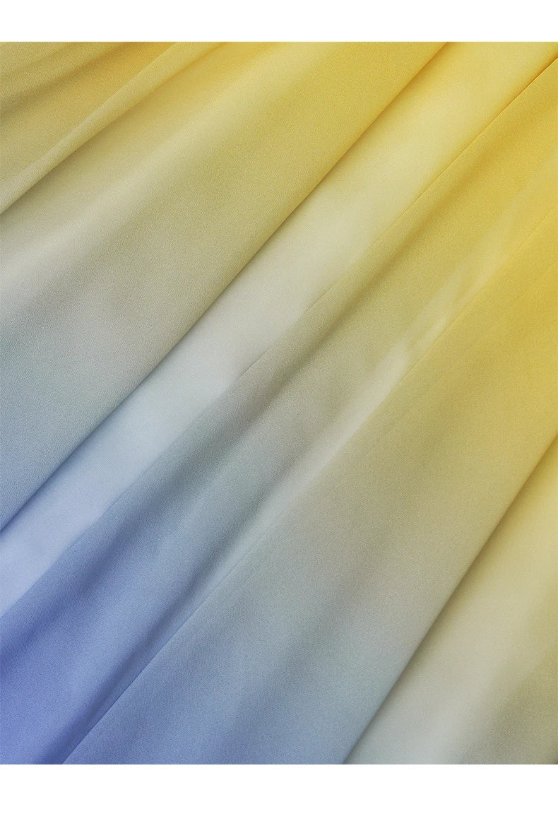 Gradient Colored Dress
