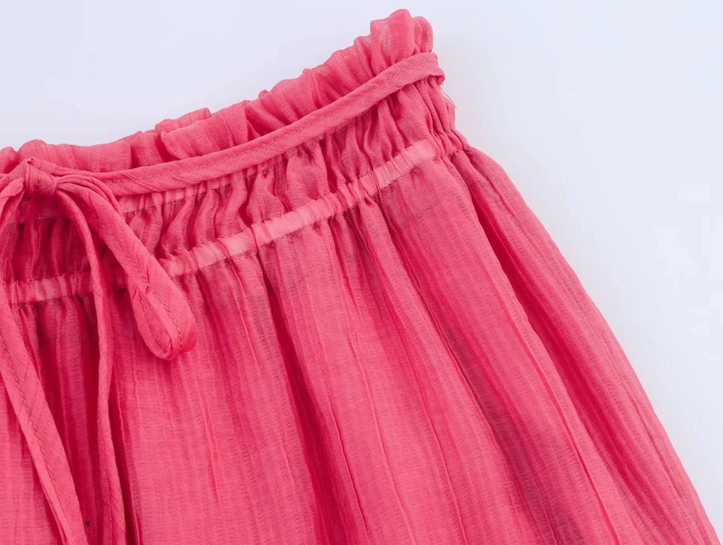 Loose Blouse and Skirt Two Piece Set