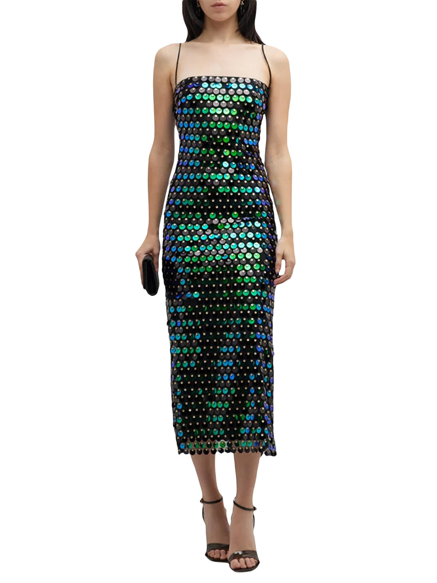 Bodycon Straight Long Dress