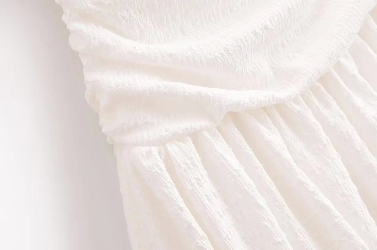 Ruched Mini Dress
