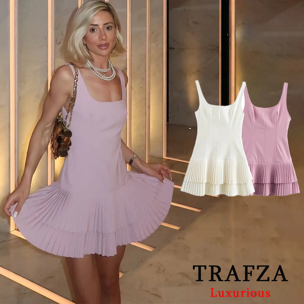 Pink Mini Dress