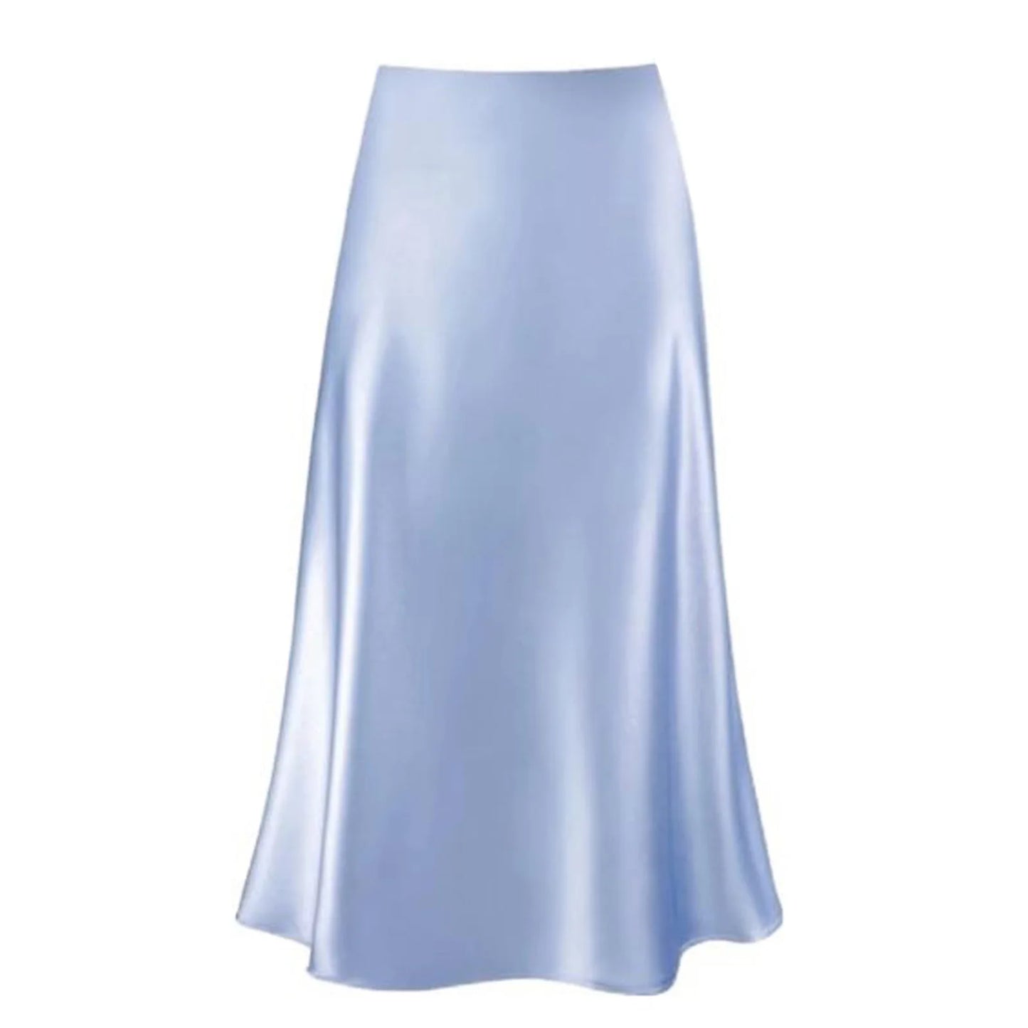 Silky Midi Skirt