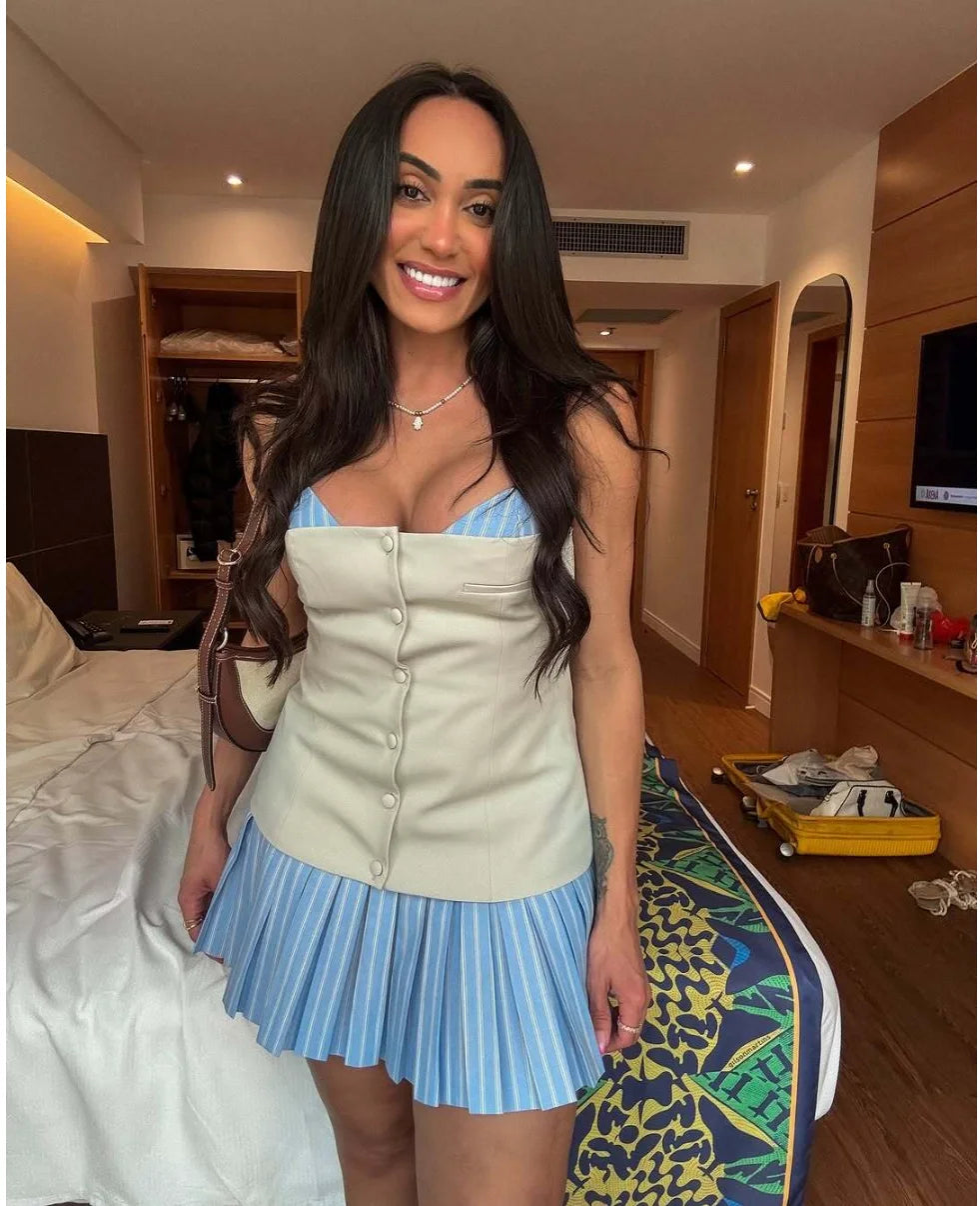 Tube Top Mini Dress