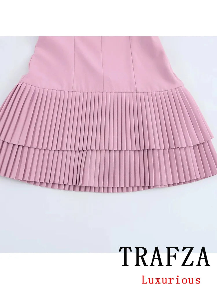 Pink Mini Dress