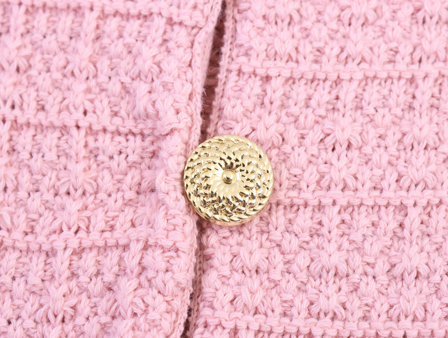 Short and Sleeve Knitted Cardigan Half Skirt Set