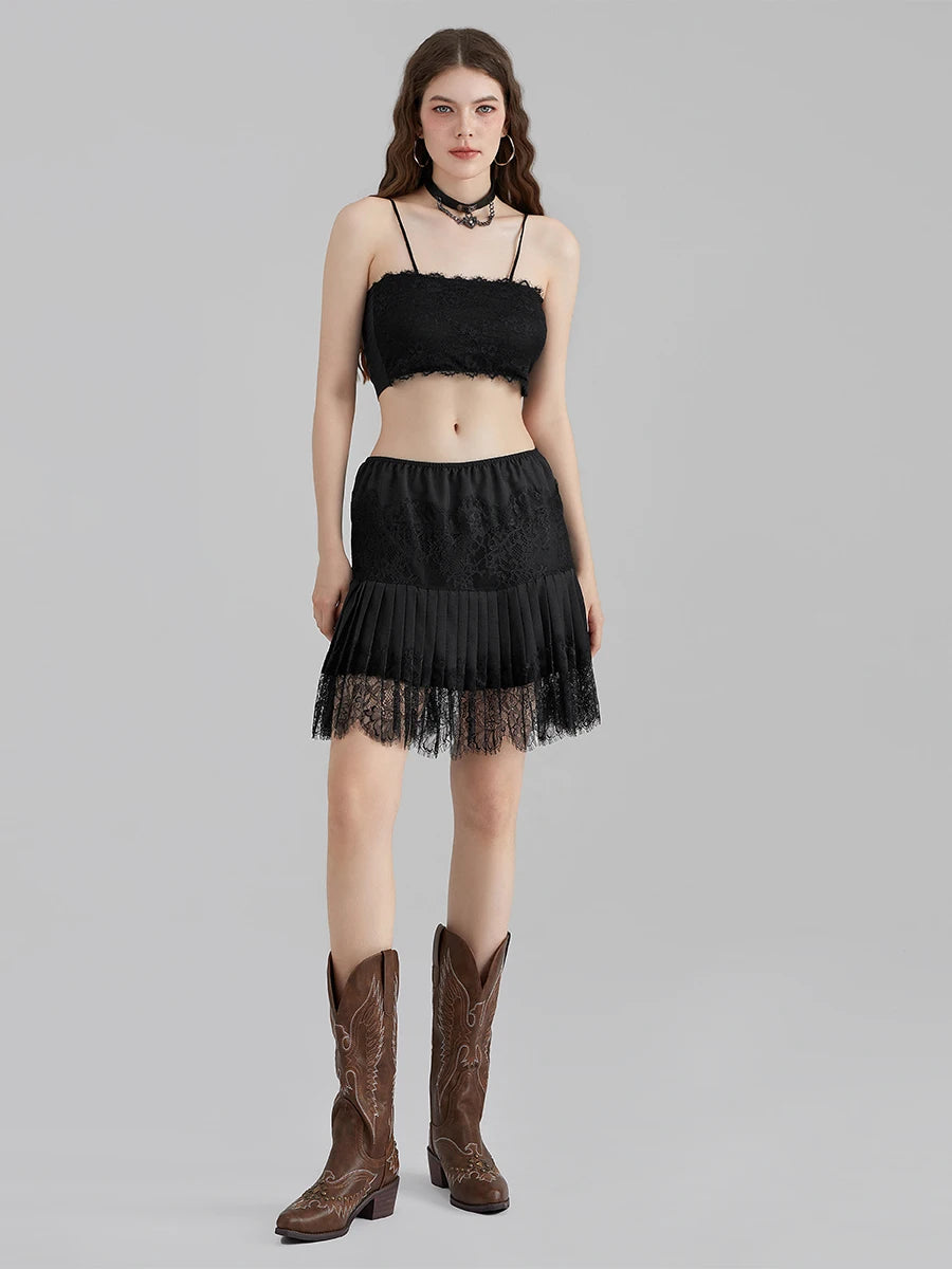 Low Waist Mini Skirt