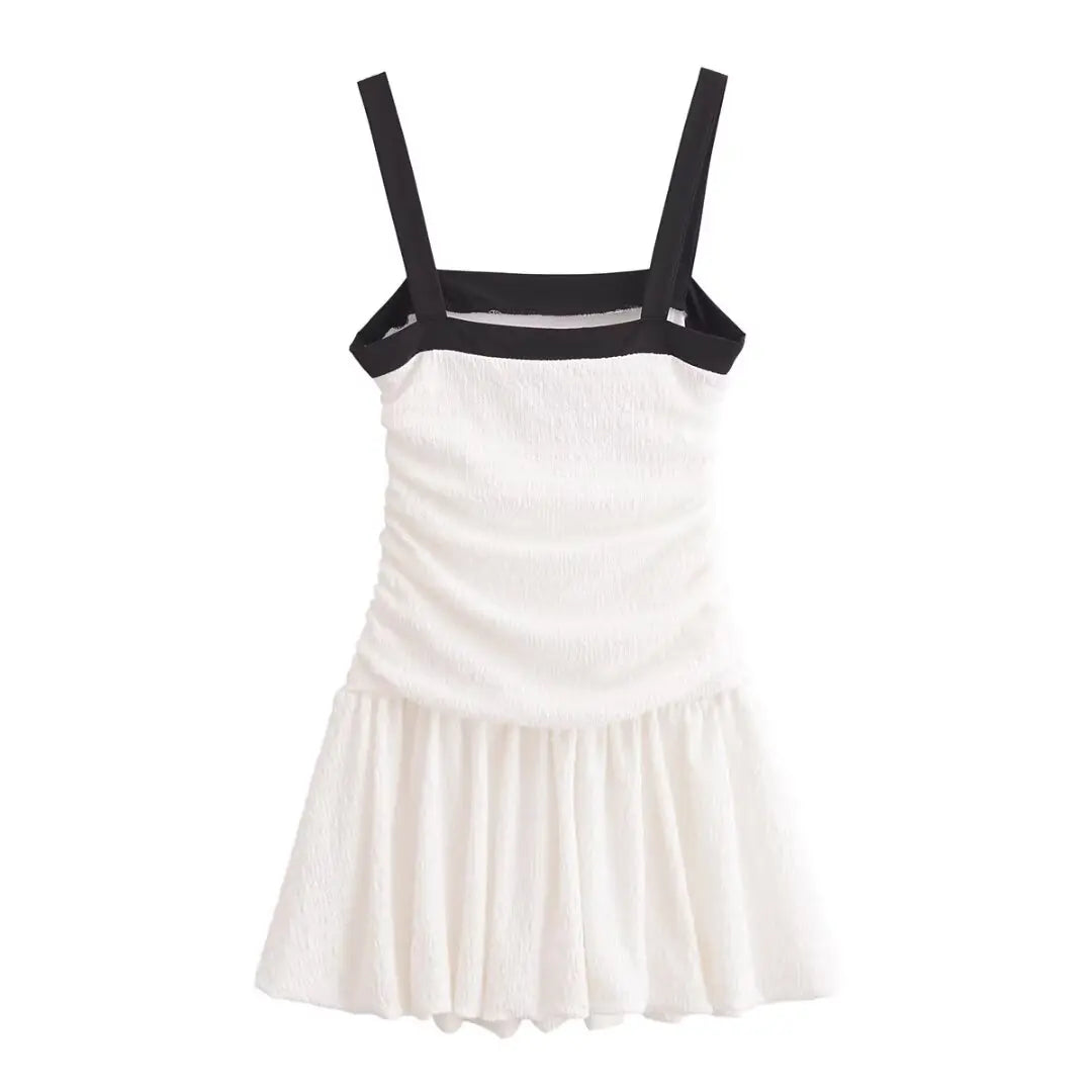 Ruched Mini Dress