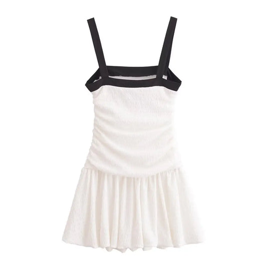 Ruched Mini Dress