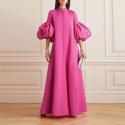 Pink Long Evening Dress