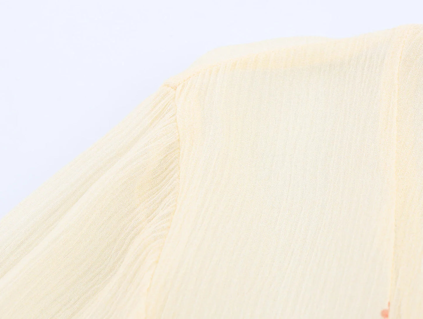 long sleeve V-neck shirt