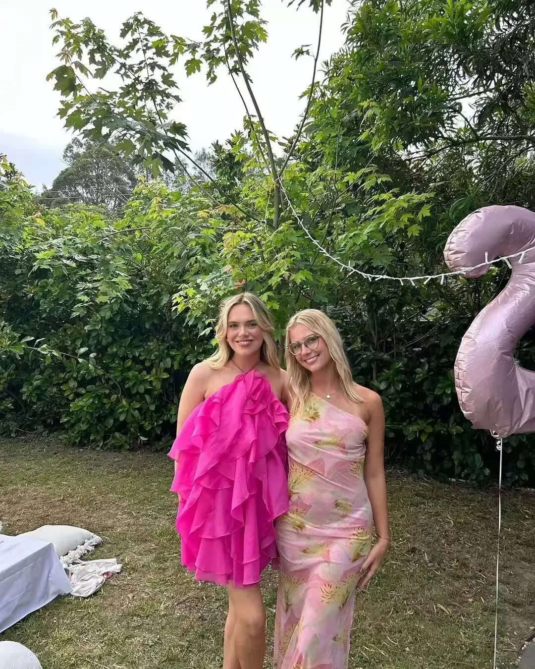 ruffled short dress