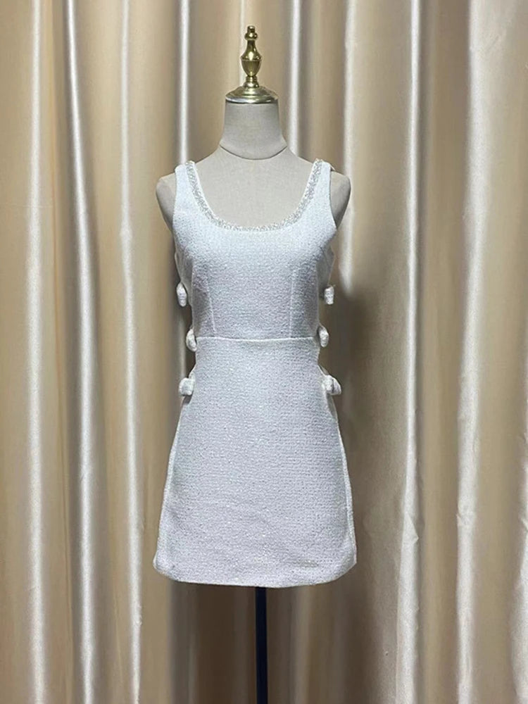 Diamonds Tweed Tank Dress