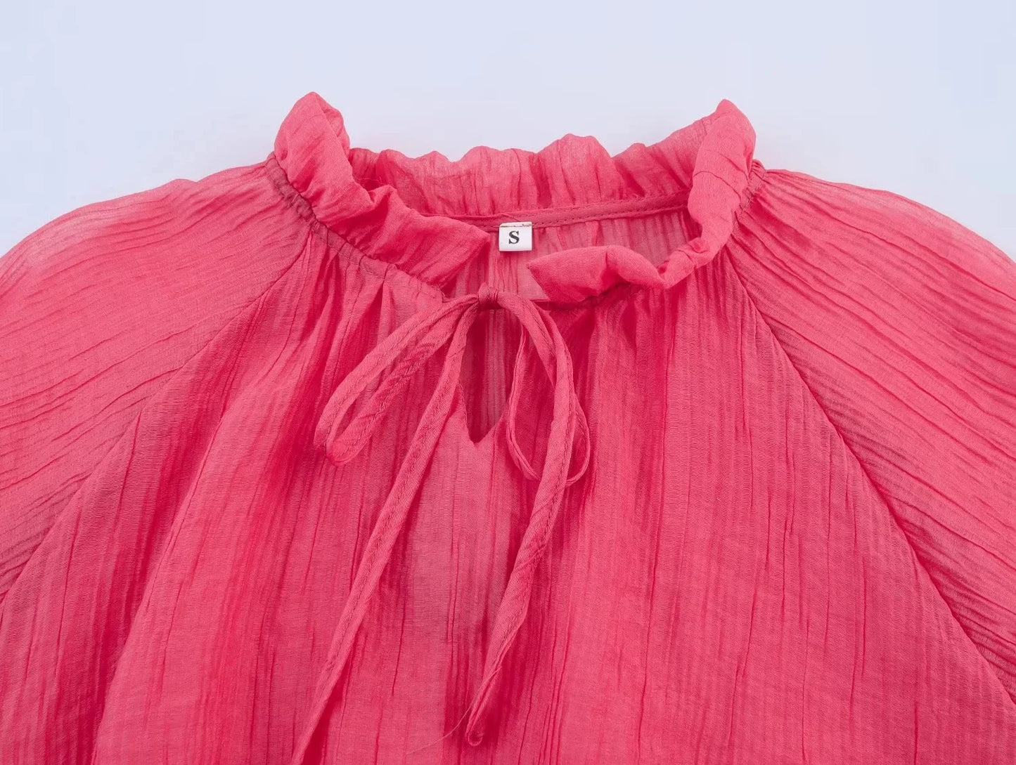 Loose Blouse and Skirt Two Piece Set