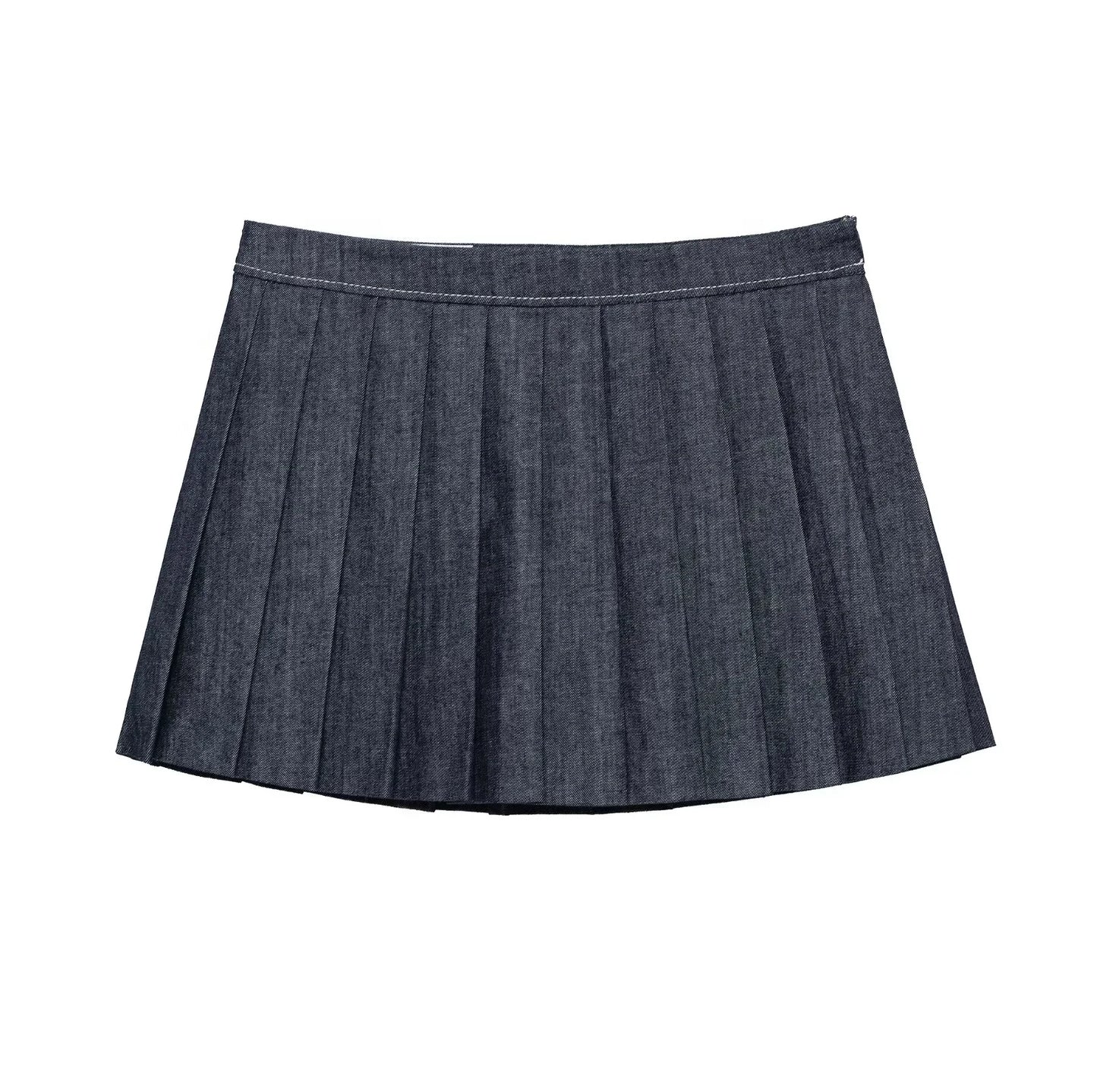 Bomber Jackets and Pleated Mini Skirt
