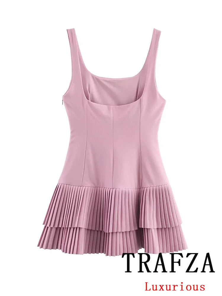 Pink Mini Dress