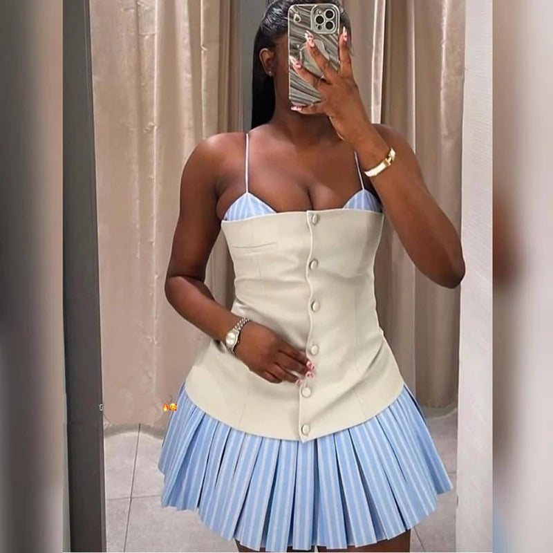 Tube Top Mini Dress