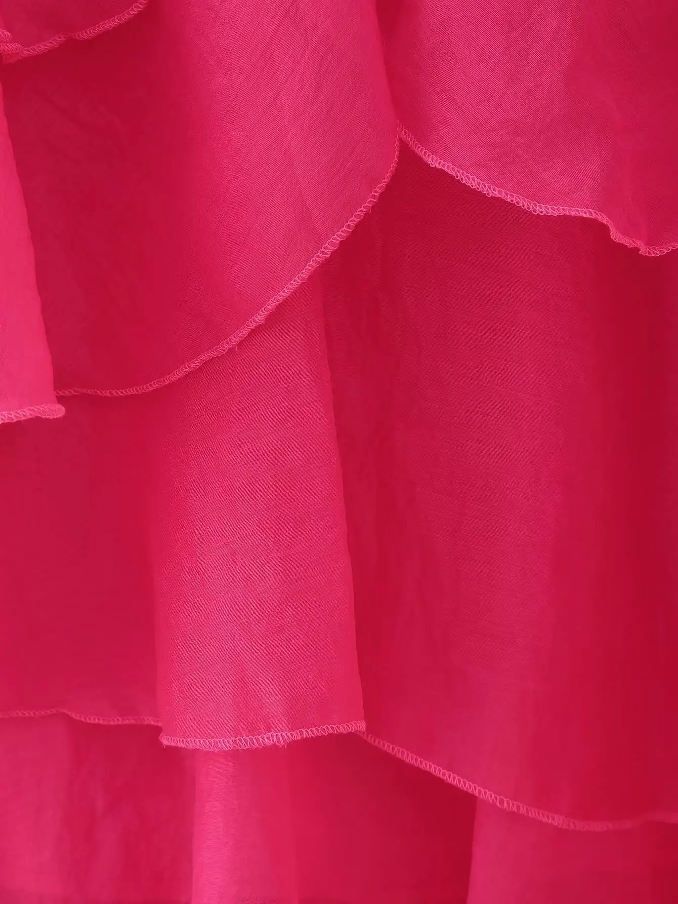 ruffled short dress