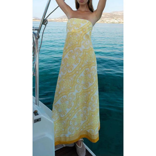 Yellow Long Dress