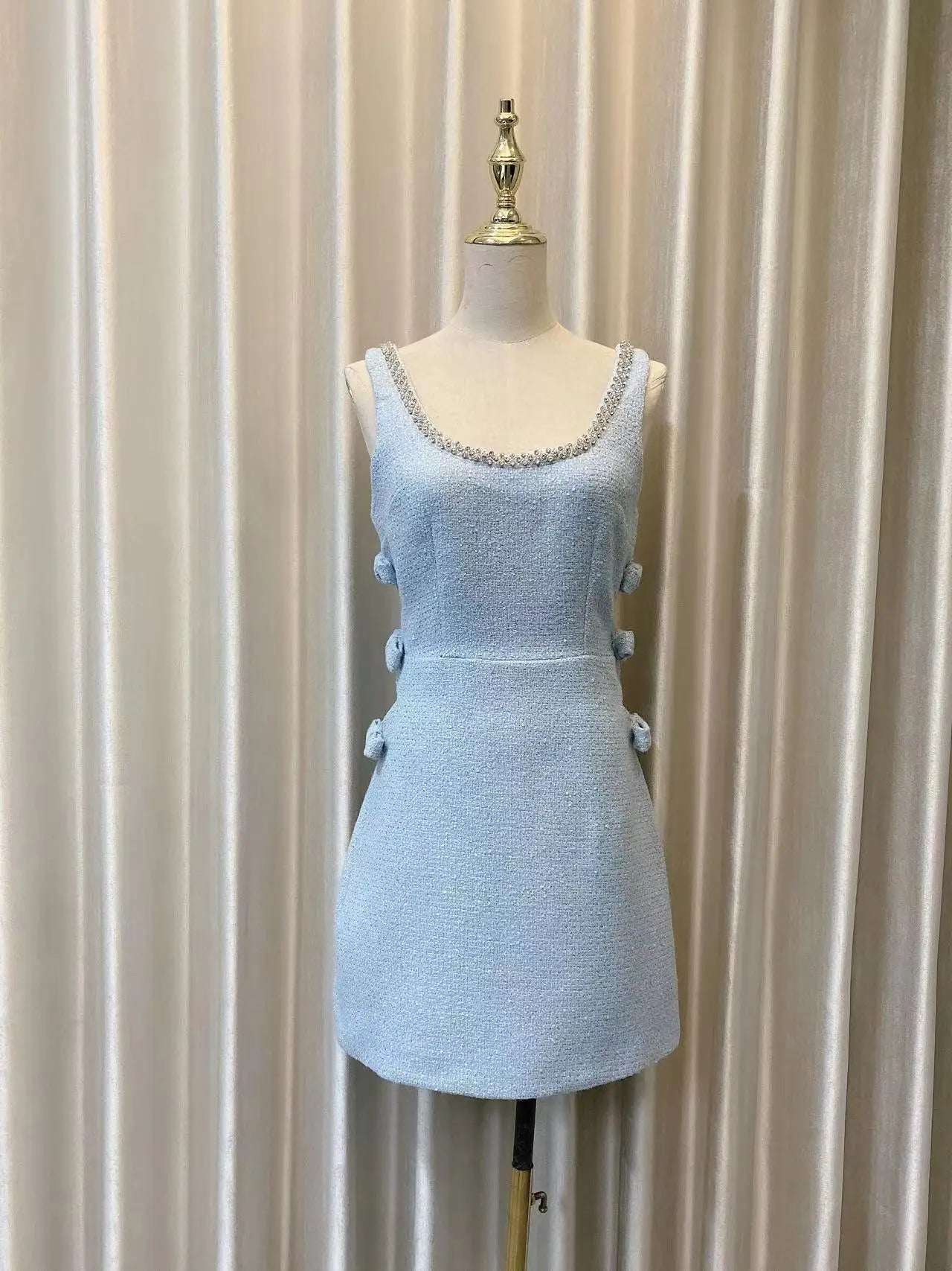 Diamonds Tweed Tank Dress