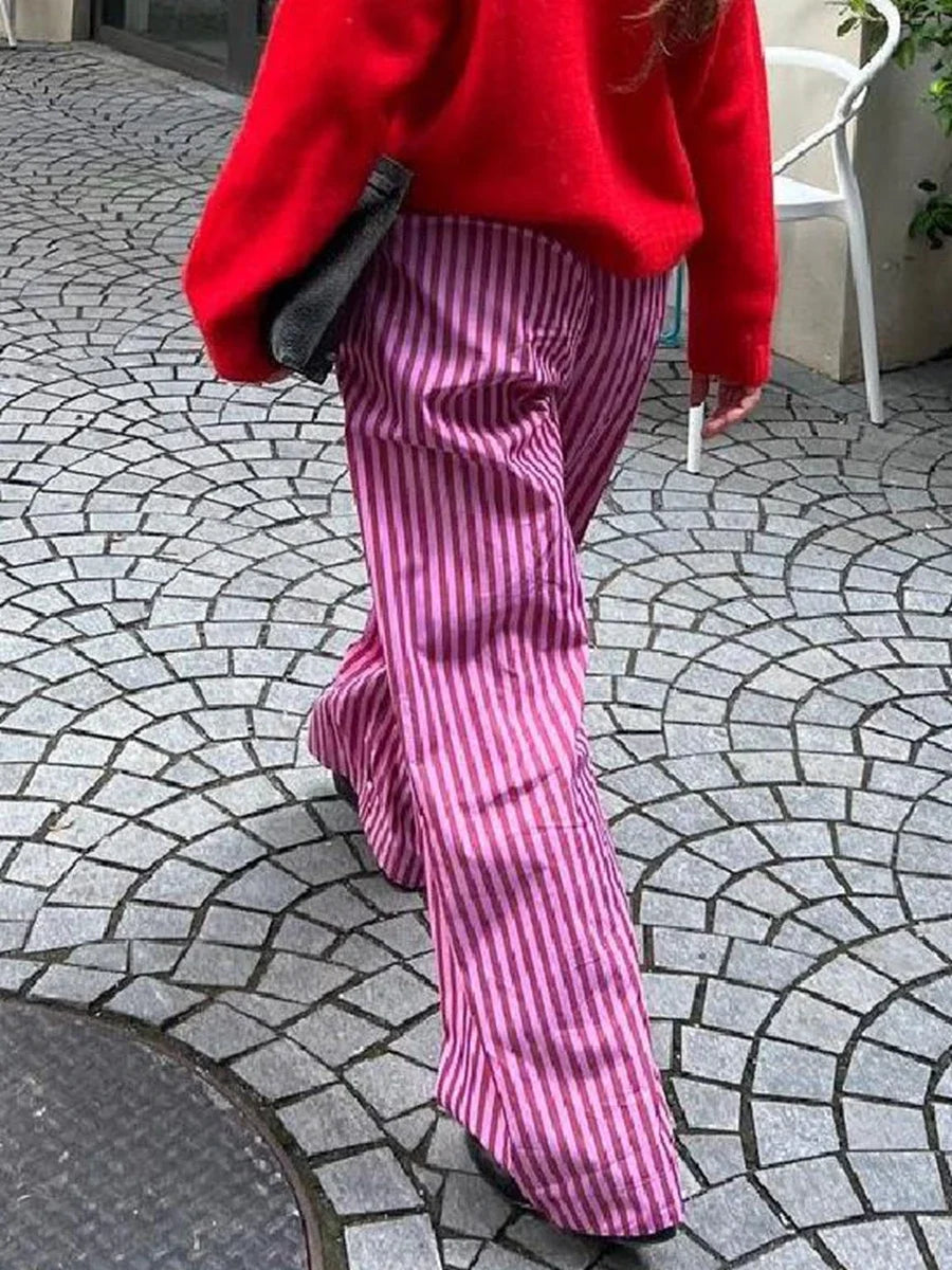 Striped Long Pants