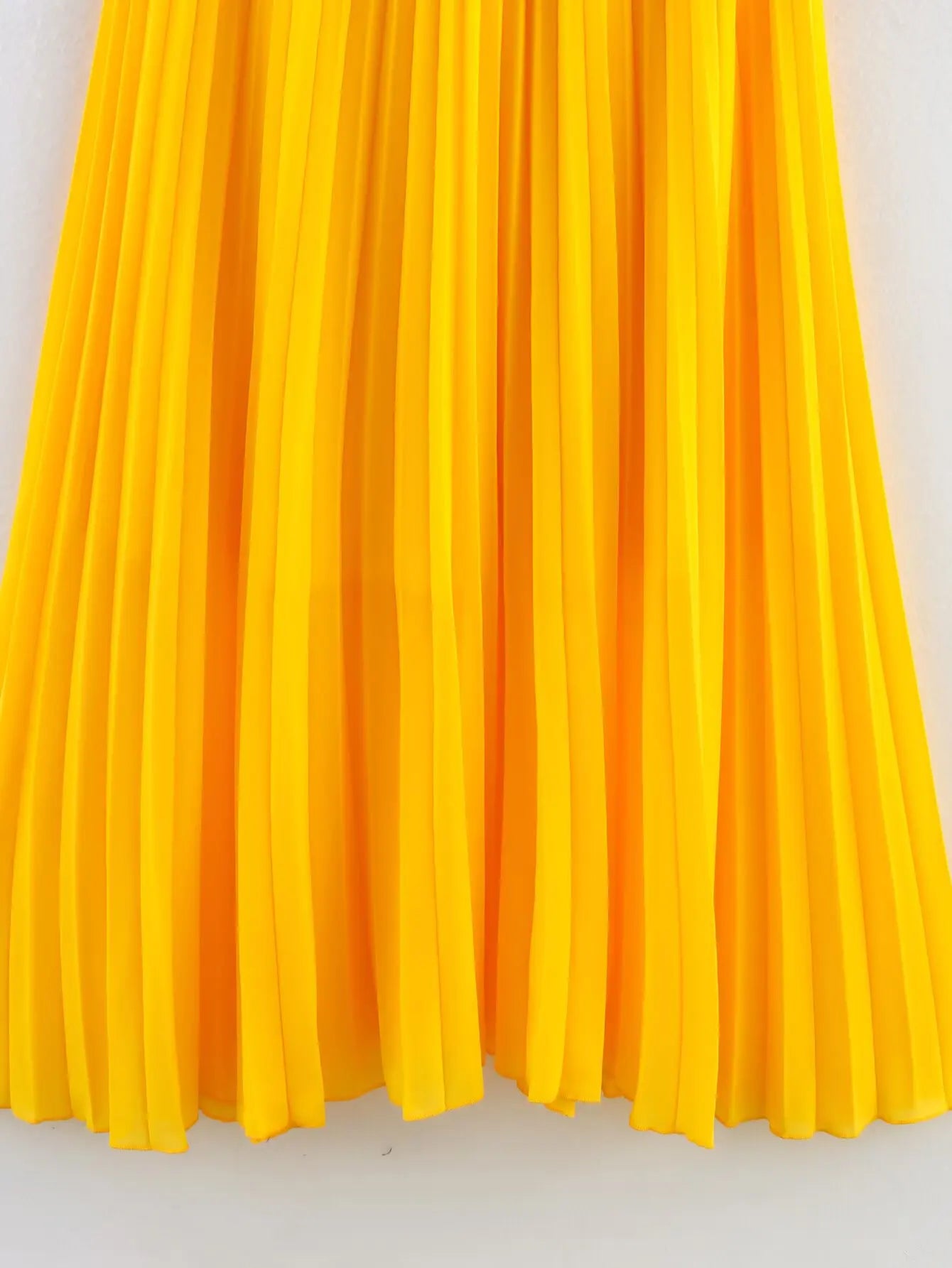 pleated suspender dress