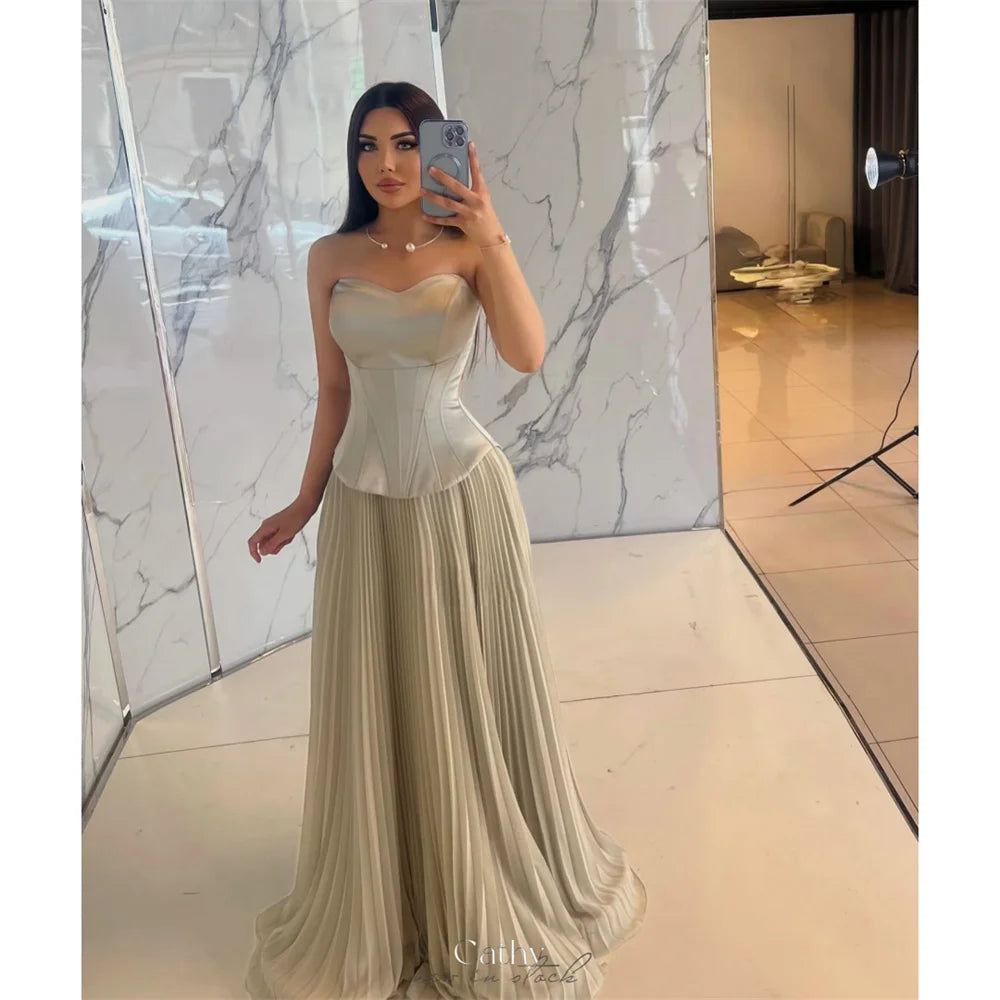 Neck Draped Dress
