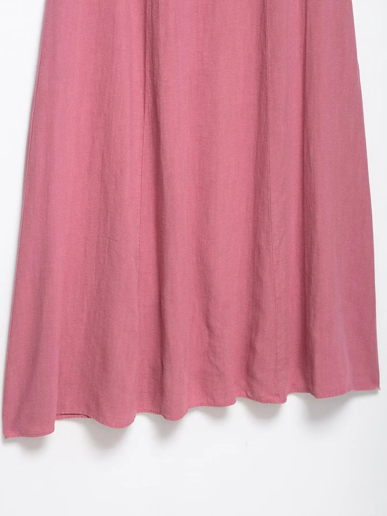 Tube pink maxi dress