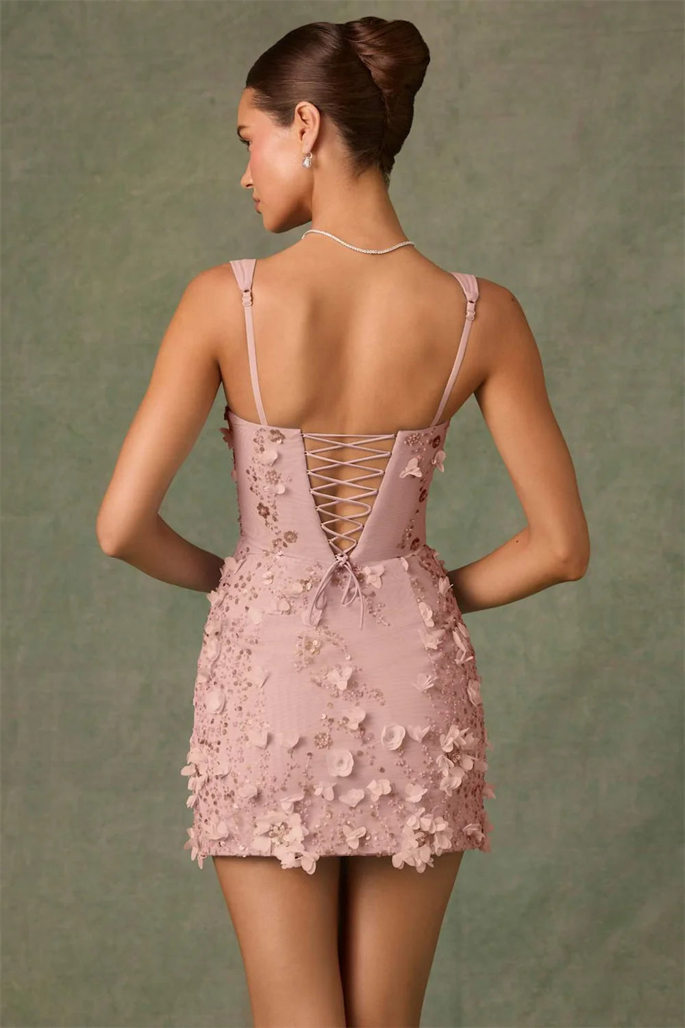 Pink Flower Dress