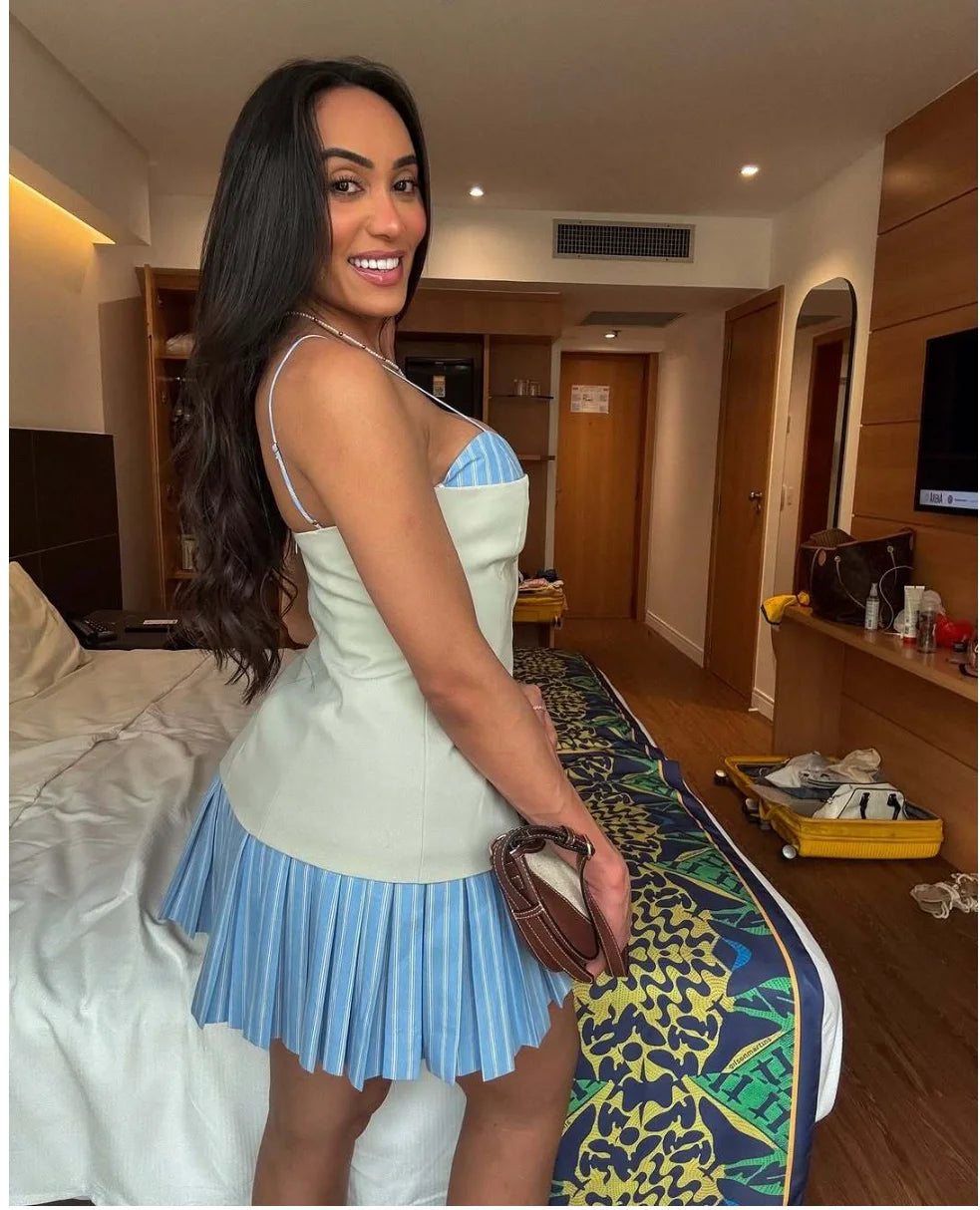 Tube Top Mini Dress
