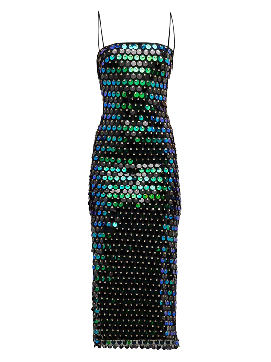 Bodycon Straight Long Dress