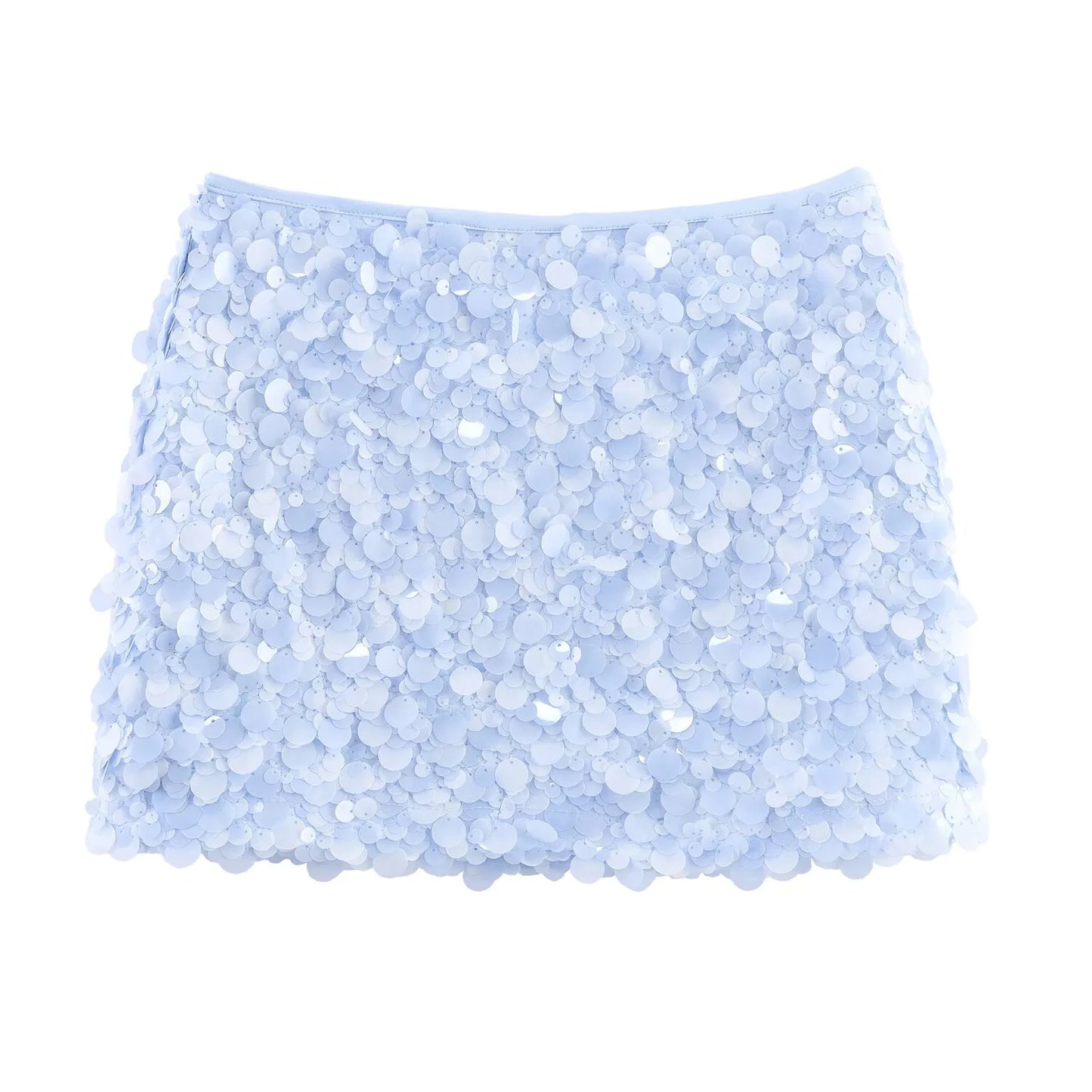 Sequin mini skirt