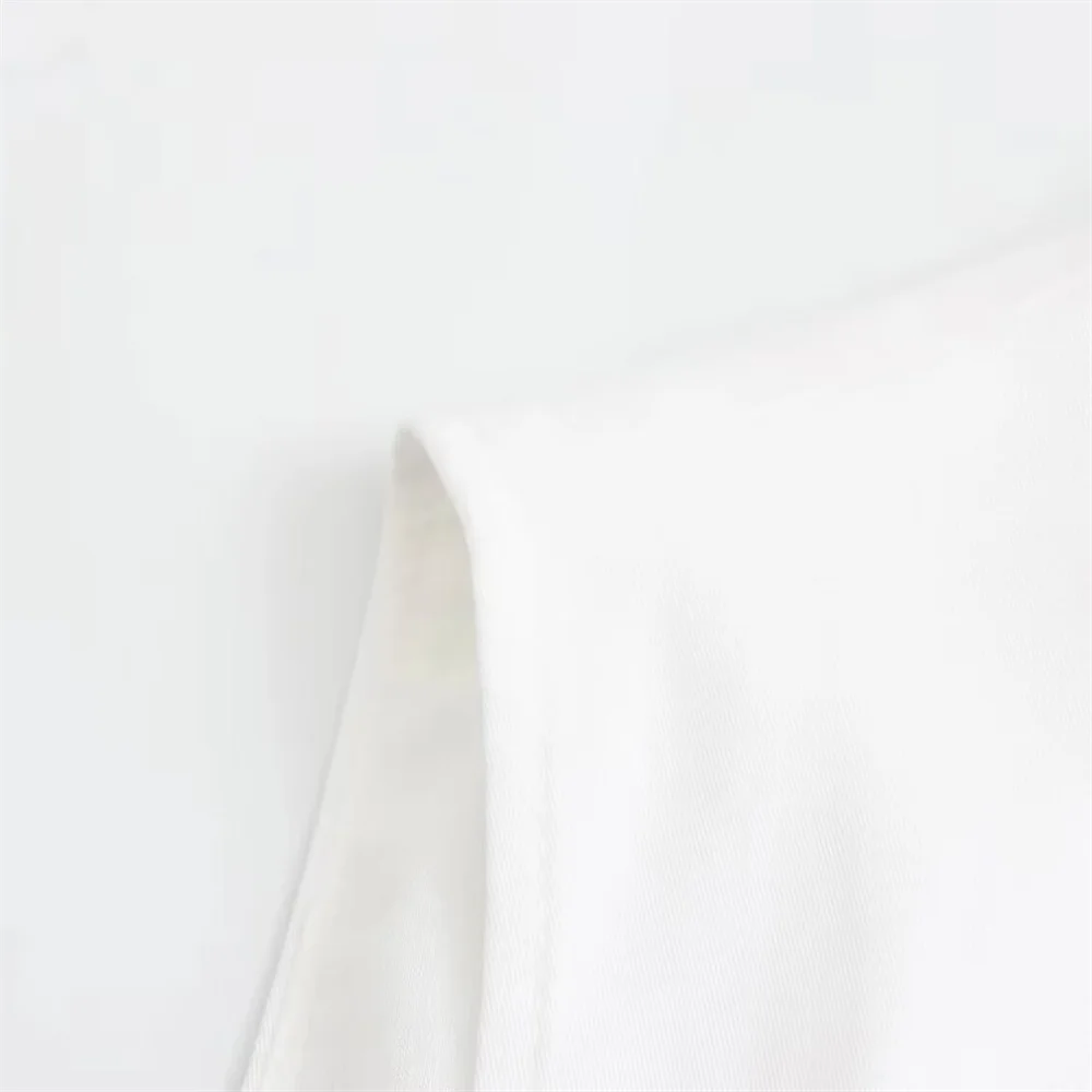Belt and Tank Top Wide pleated Skirt Set