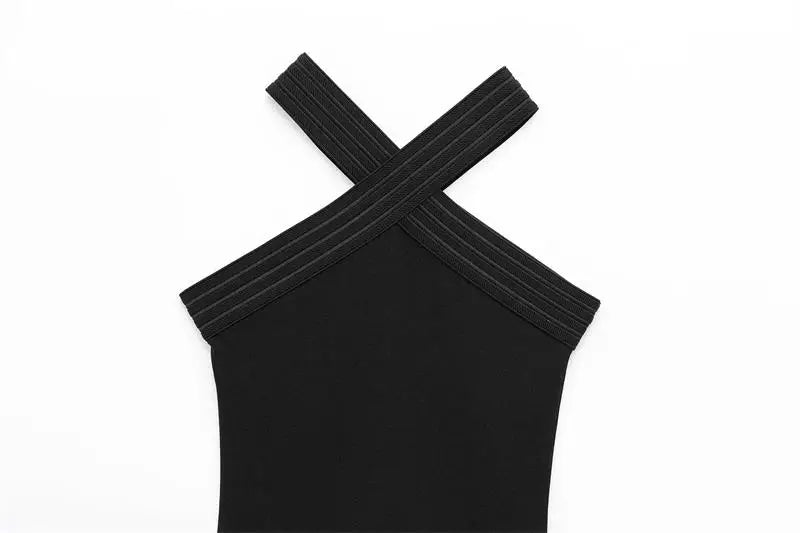 Tight Neck Tube Dress