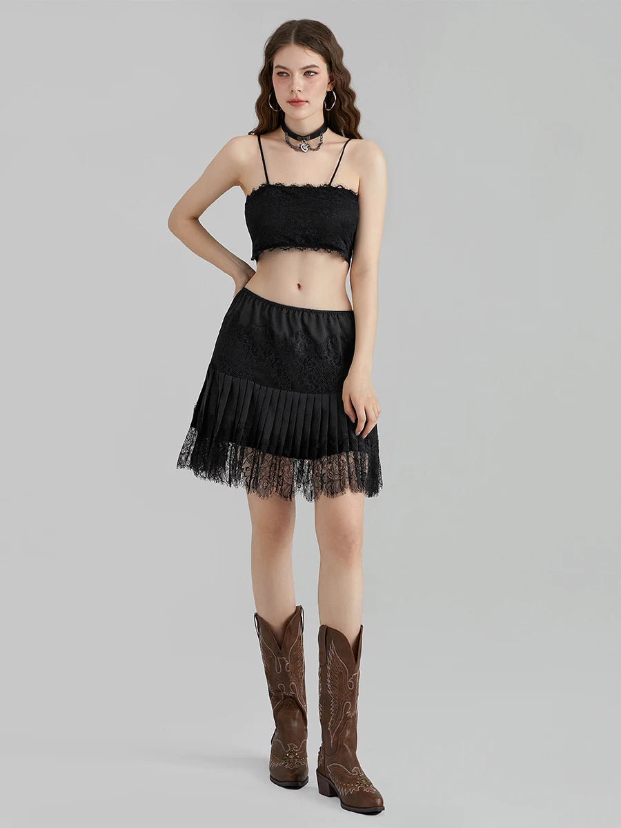 Low Waist Mini Skirt