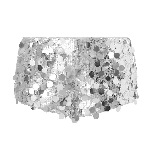 Sequined Glitter Low Waist Boxers