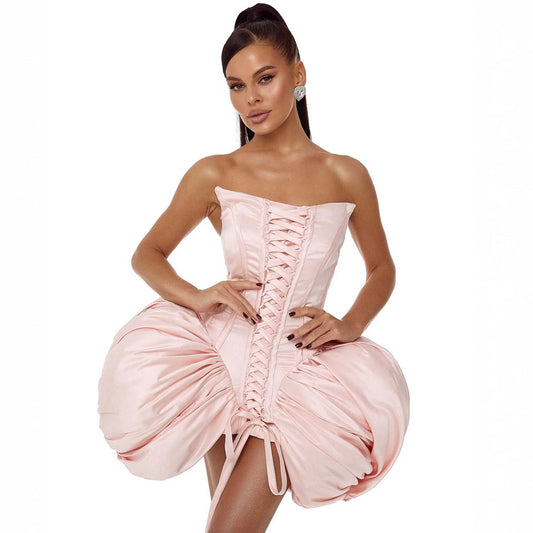Pink Mini Dress