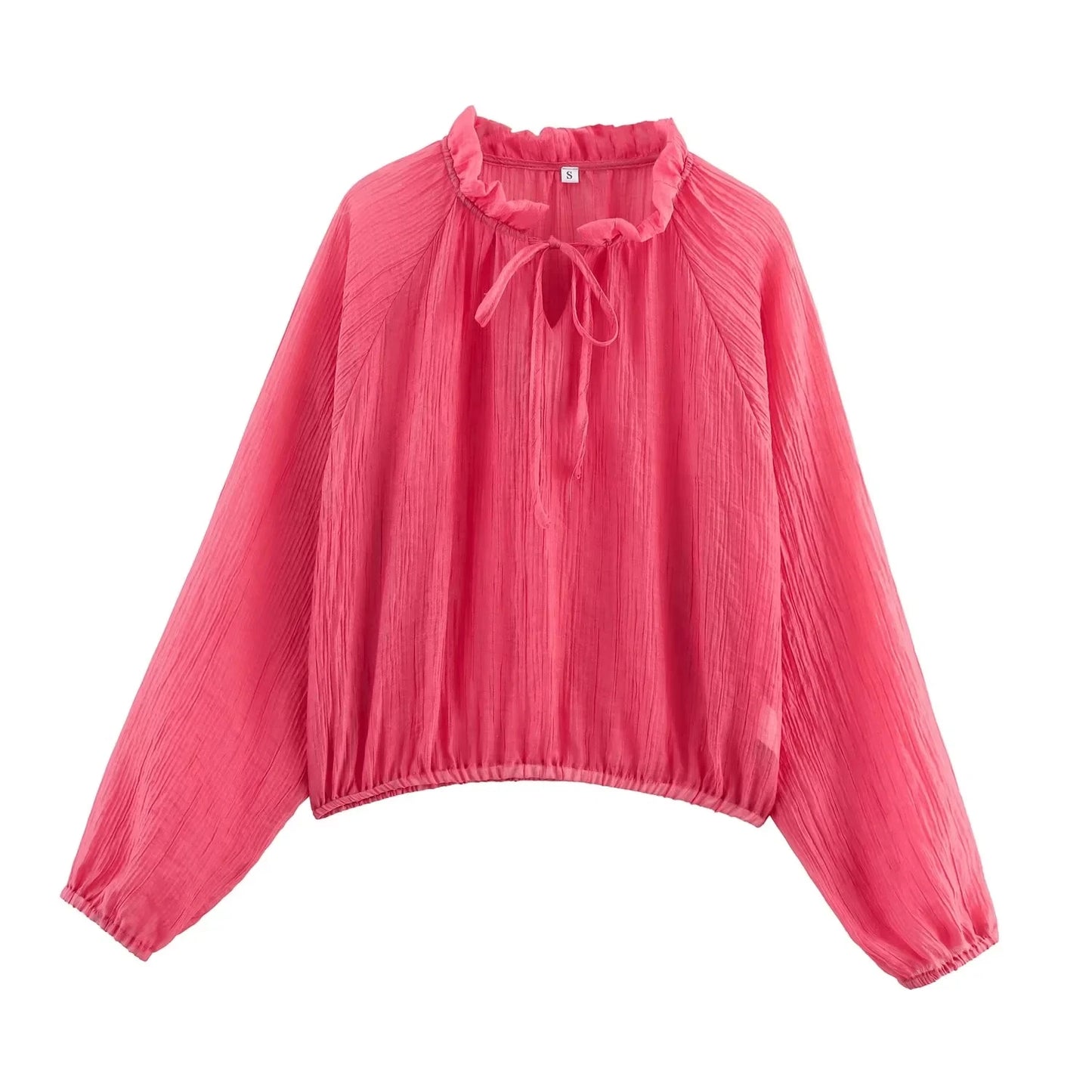 Loose Blouse and Skirt Two Piece Set