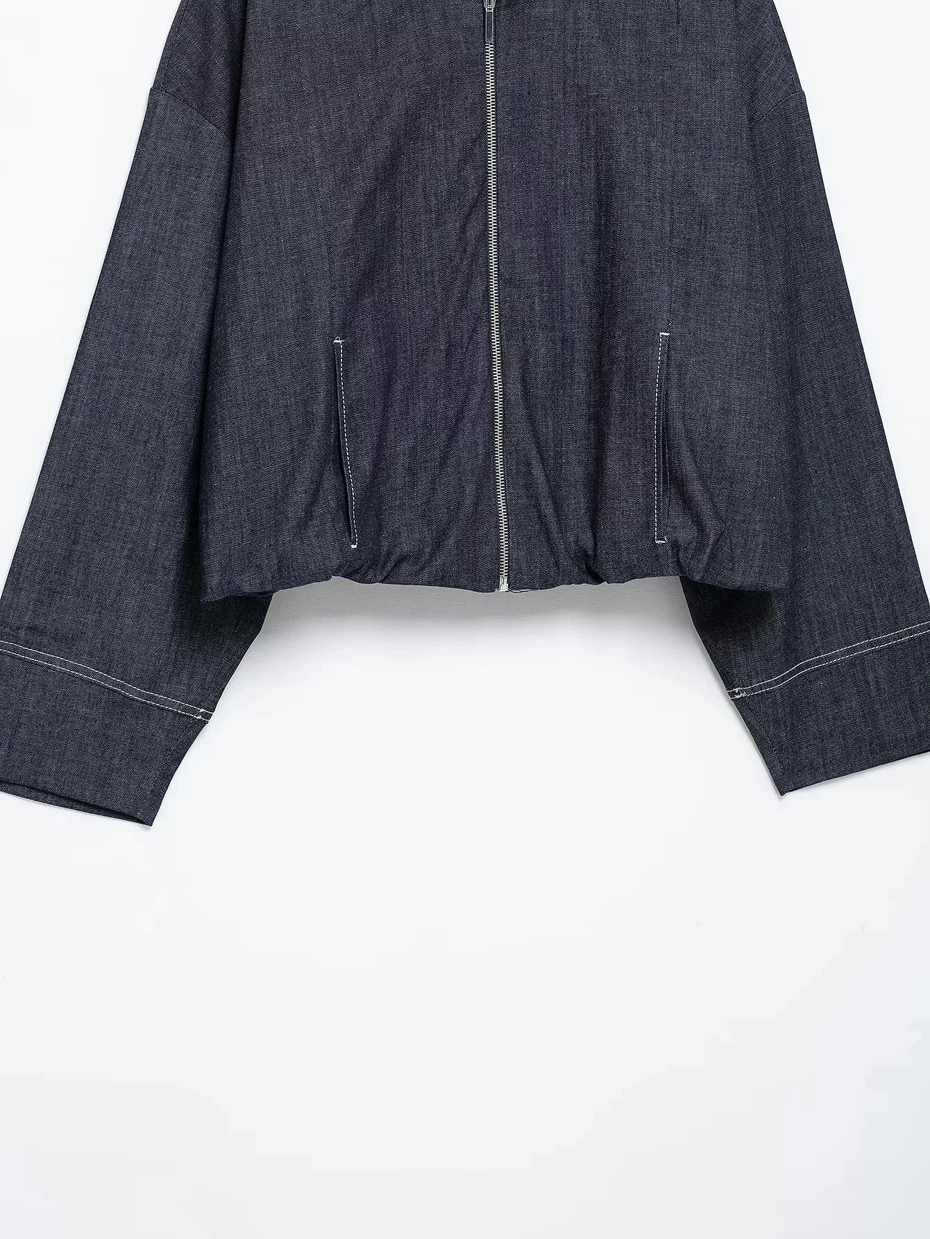 Bomber Jackets and Pleated Mini Skirt