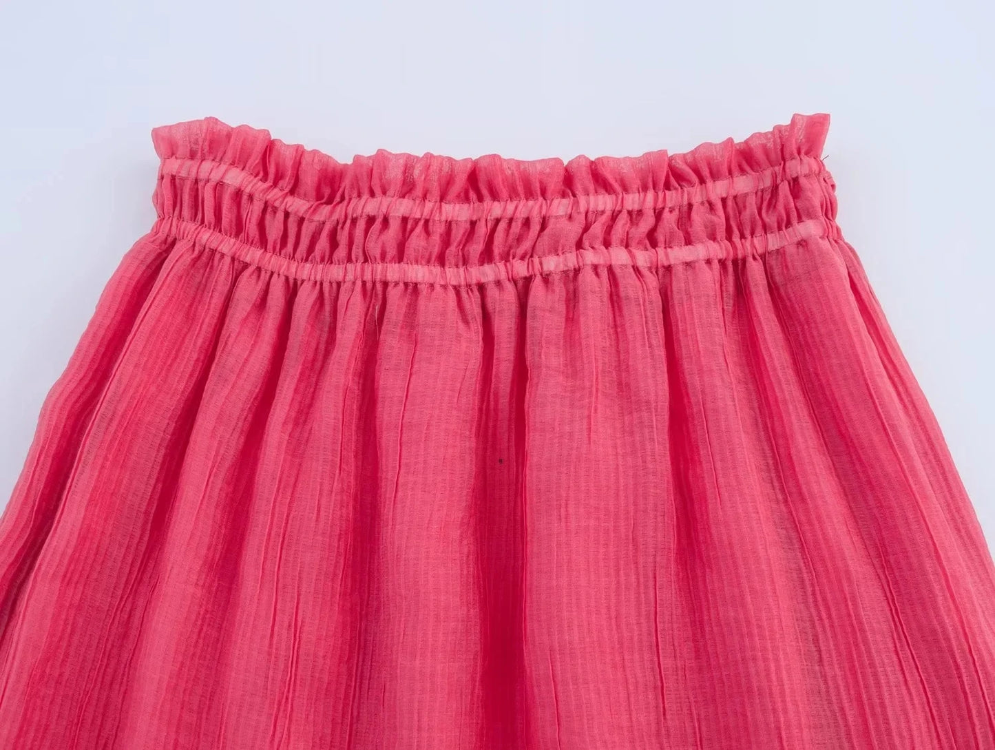 Loose Blouse and Skirt Two Piece Set