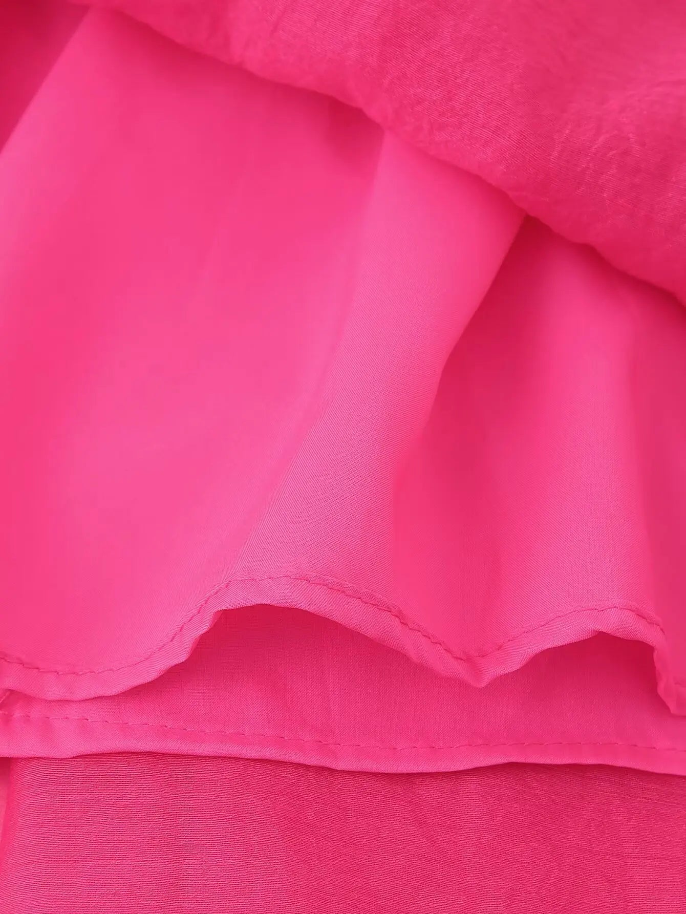 ruffled short dress
